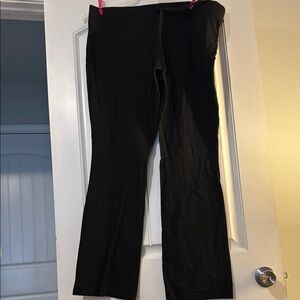 SO Black Track Pants with Relaxed Fit and Smooth Finish